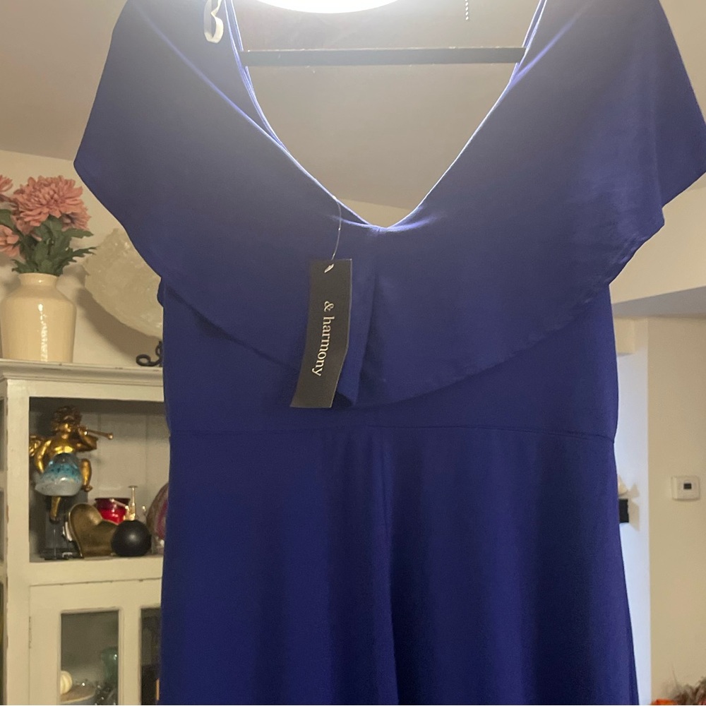 212 Collection Royal Blue Jumpsuit
